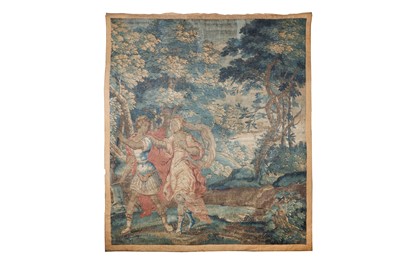 Lot 72 - A 17TH CENTURY FLEMISH MYTHOLOGICAL TAPESTRY...
