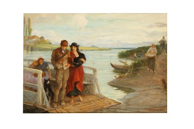 Lot 317 - ROBERT
WALKER MACBETH RA (1848-1910)
