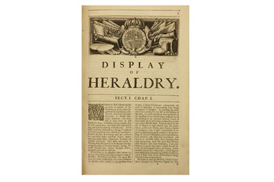 Lot 79 - Heraldry.- Guillim (John)
