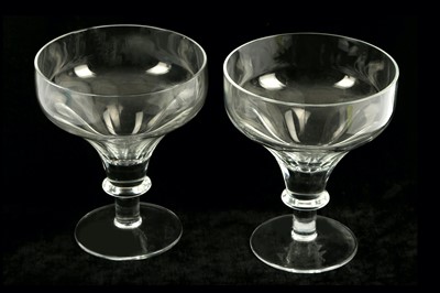 Lot 197 - Two William Yeoward crystal rummers, both in...