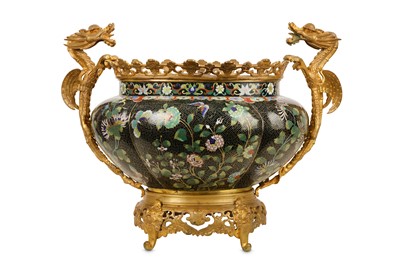 Lot 87 - A LATE 19TH CENTURY FRENCH JAPONISME GILT...