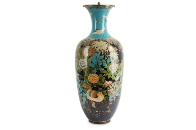 Lot 237 - An exhibition size Meiji Period cloisonné...