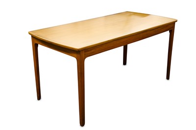 Lot 376 - A 1970's Danish mahogany coffee table, of...