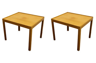Lot 377 - A pair of Danish teak coffee tables of...