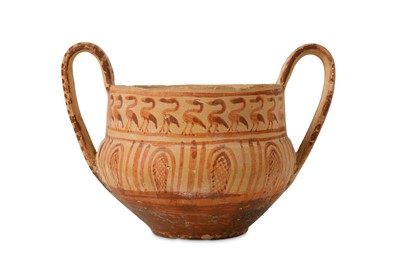 Lot 36 - A 7TH / 8TH CENTURY B.C. GREEK GEOMETRIC...