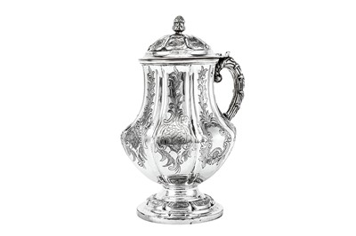 Lot 292 - A mid-19th century Anglo – Indian colonial silver tankard, Madras circa 1840 by George Gordon & Company (active c. 1822-42)