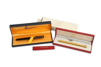 Lot 141 - A Cartier Le Must de Cartier gold plated...