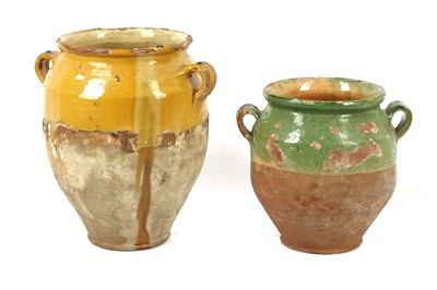 Lot 149 - A 19th Century French Provencal twin handled...