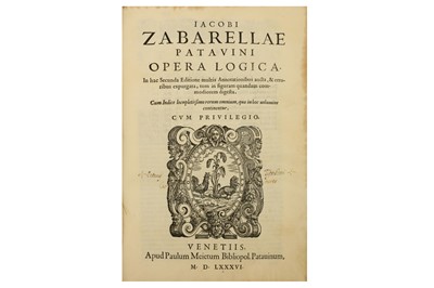 Lot 76 - Zabarella (Giacomo)