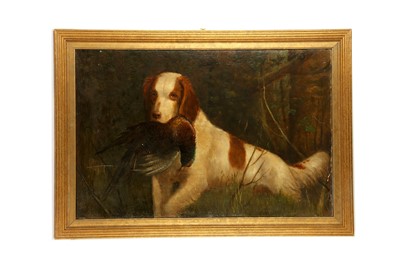 Lot 451 - JOHN DUVALL (BRITISH 1816-1892) Spaniel with...