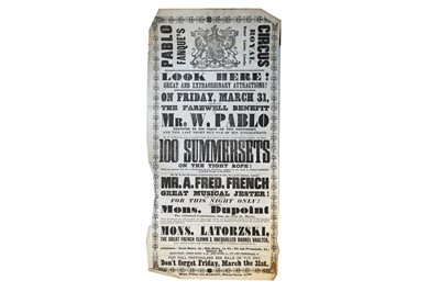 Lot 301 - Theatre Interest.- 19th Century