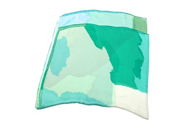 Lot 123 - Christian Dior Silk Chiffon Scarf