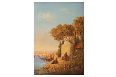 Lot 265 - LOUIS LOTTIER (FRENCH 1815-1892) By the...