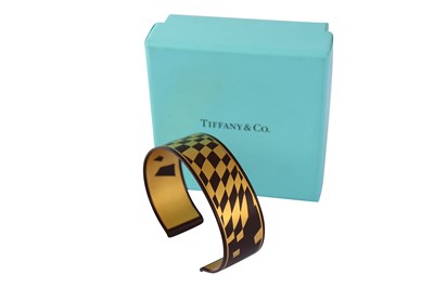 Lot 79 - An iron damascene cuff, by Angela Cummings for Tiffany & Co., circa 1980