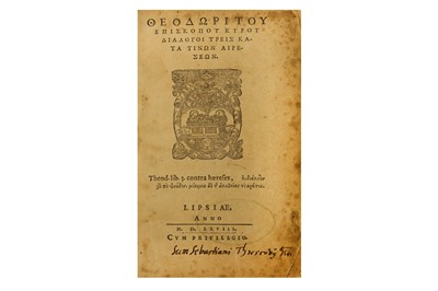 Lot 69 - Theodoretus (Bishop of Cyrus)