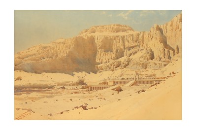 Lot 330 - THE VALLEY OF THE KINGS, THE TEMPLE OF HATSHEPSUT, DJESER-DJESERU