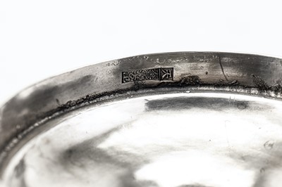 Lot 311 - A late 19th century Chinese silver export trophy goblet or standing cup, Shanghai circa 1870-80