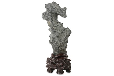 Lot 343 - A CHINESE SCHOLAR'S ROCK.
