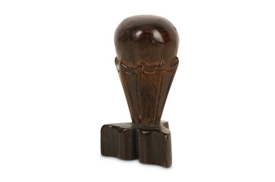 Lot 101 - MARITIME: A CARVED WOOD CAPTAIN'S WHALING STAMP