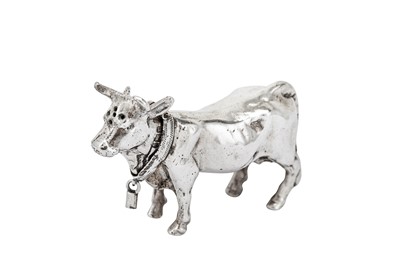 Lot 229 - A sterling silver novelty pepperette, import marks for London 1902 by Cornelius Desormeaux Saunders & James Francis Hollings Shepherd