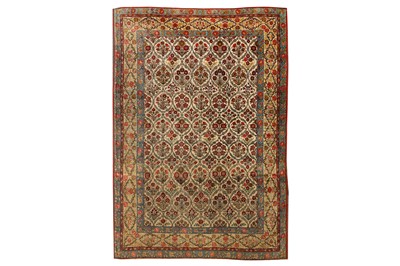 Lot 64 - A VERY FINE SILK QUM CARPET, CENTRAL PERSIA