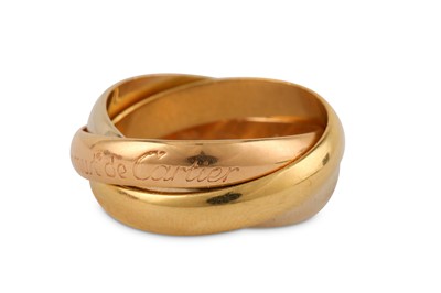 Lot 11 - A Trinity ring, by Le Must de Cartier