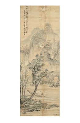 Lot 263 - SHEN ZHOU (follower of, 1427 – 1509). LANDSCAPE.