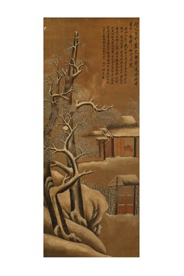 Lot 264 - SHEN ZHOU (follower of, 1427 – 1509). EXTERIOR SCENE.