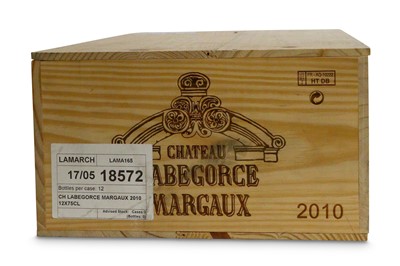 Lot 175 - Chateau Labegorce, Margaux 2010
