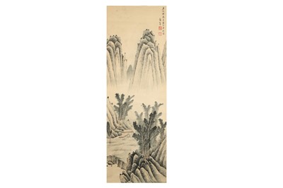 Lot 270 - GONG XIAN (follower of, 1618 – 1689). LANDSCAPE.