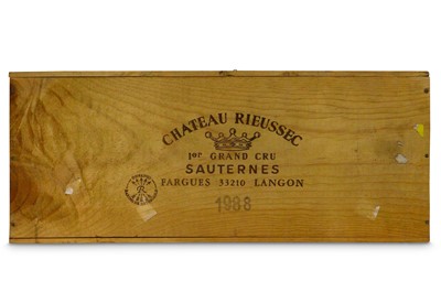 Lot 599 - Chateau Rieussec 1988 - 37.5cl