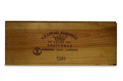 Lot 600 - Chateau Rieussec 1989 - 37.5cl