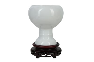 Lot 311 - A CHINESE WHITE-GLAZED DOU.