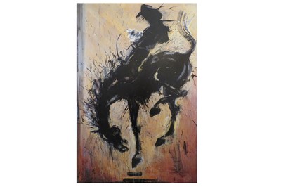 Lot 255 - Richard Hambleton (Canadian, 1952-2017), 'Horse & Rider'