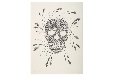 Lot 343 - Polly Morgan (British, b.1980), 'Untitled (Black on White)'