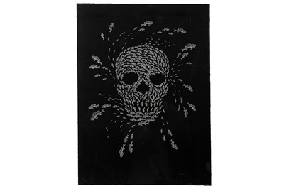Lot 342 - Polly Morgan (British, b.1980), 'Untitled (White on Black)'