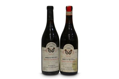 Lot 557 - Vendemmia Bricco Bussia Vigna Colonnello Barolo 1982 & 1985