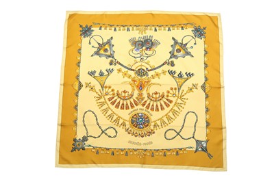 Lot 143 - Hermes 'Parures des Sables' Silk Scarf