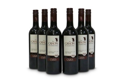 Lot 406 - Domaine Cazes Le Canon du Marechal Syrah - Merlot Rouge, IGP Cotes Catalanes 2012