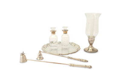 Lot 78 - Two silver mounted scent bottles Birmingham 2003