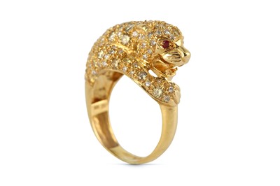 Lot 149 - A novelty diamond ring