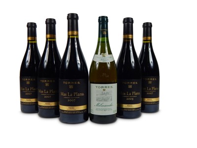 Lot 459 - Torres Mas la Plana 2007 & Milmanda 2007