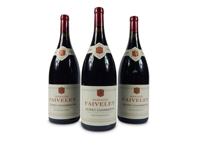 Lot 306 - Domaine Faiveley Gevrey-Chambertin Les Marchais 2005 Magnums