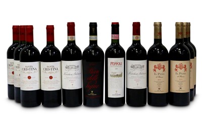 Lot 494 - Mixed Antinori Wines