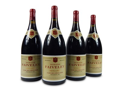Lot 326 - Magnums of Domaine Faiveley Clos des Myglands Monopole, Mercurey Premier Cru 2007