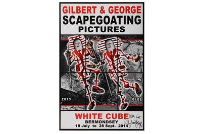 Lot 388 - Gilbert and George (British duo, b.1943 & 1942), 'Scapegoating Pictures'