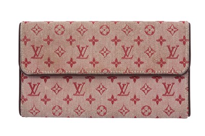 Lot 48 - Louis Vuitton Sepia Monogram Idylle Long Wallet