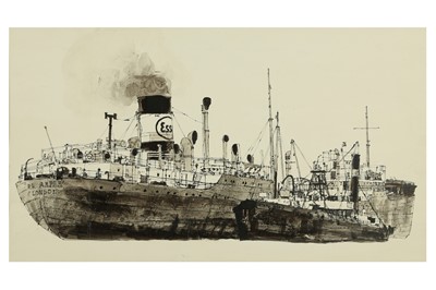 Lot 170 - Ridley (Trevor) A collection of eleven ship illustrations