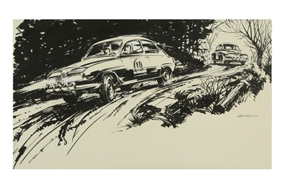 Lot 171 - Ross (John) Five illustrations and cels