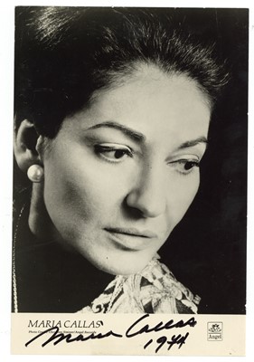 Lot 197 - Callas (Maria)